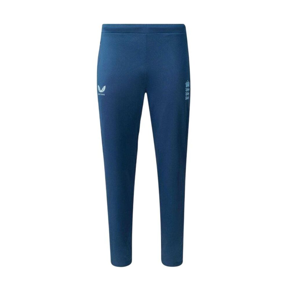 Castore Mens England Cricket Lightweight Sweatpants / Ensign Blue
